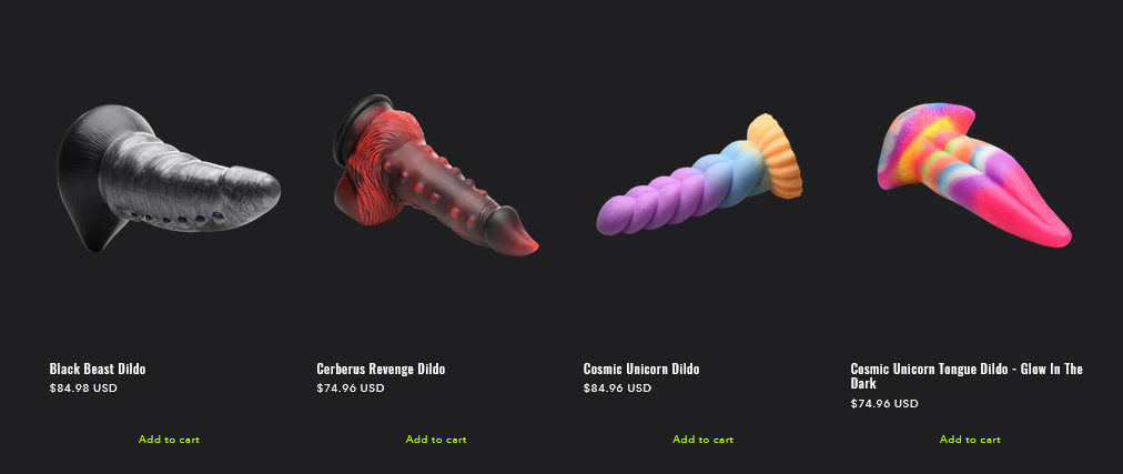 alien dildos